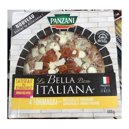 Panzani Panz Pizza 4 Fromages 400G