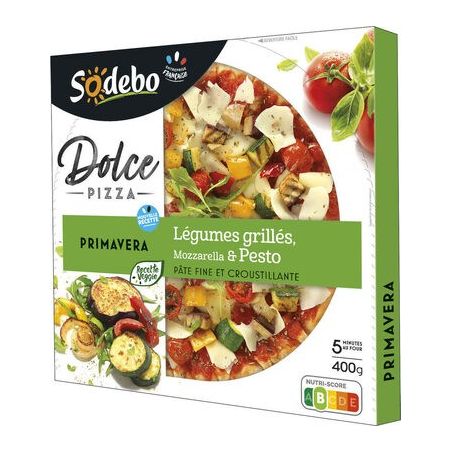 Sodeb'O 400G Dolce Pizza Primav Sodebo