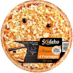 Sodeb'O 470G La Pizza 4 Fromages Sod.