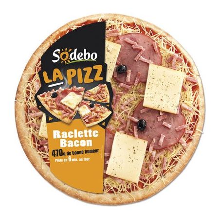 Sodeb'O Sod La Pizz Bacon Raclett 470G
