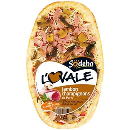 Sodeb'O 200G Pizza Classica Ovale Sodebo