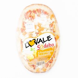 Sodeb'O 200G Pizza L Ovale 3 Fromages Sodebo