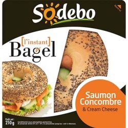 Sodeb'O Sandw.Bagel Saumon 210Sod