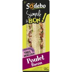 Sodeb'O 145G Sandwich Viennois Poulet Sodebo