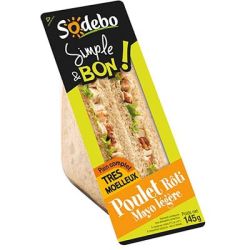 Sodeb'O Sodebo Club Cereal Poulet 145G