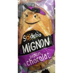 Sodeb'O 65G Sandwich Le Mignon Pepites Chocolat Sodebo