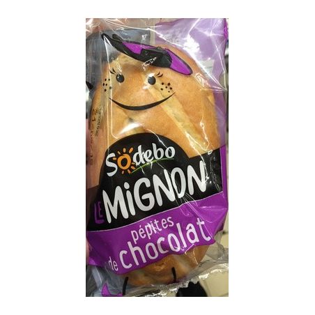 Sodeb'O 65G Sandwich Le Mignon Pepites Chocolat Sodebo