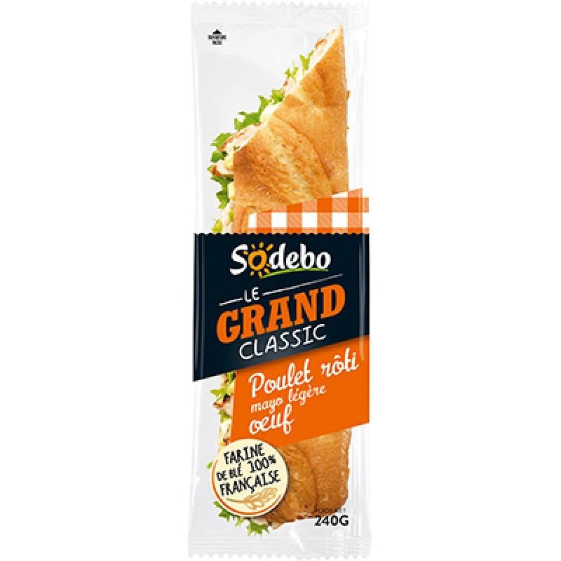 Sodeb'O Baguet.Campag.Poulet.240G