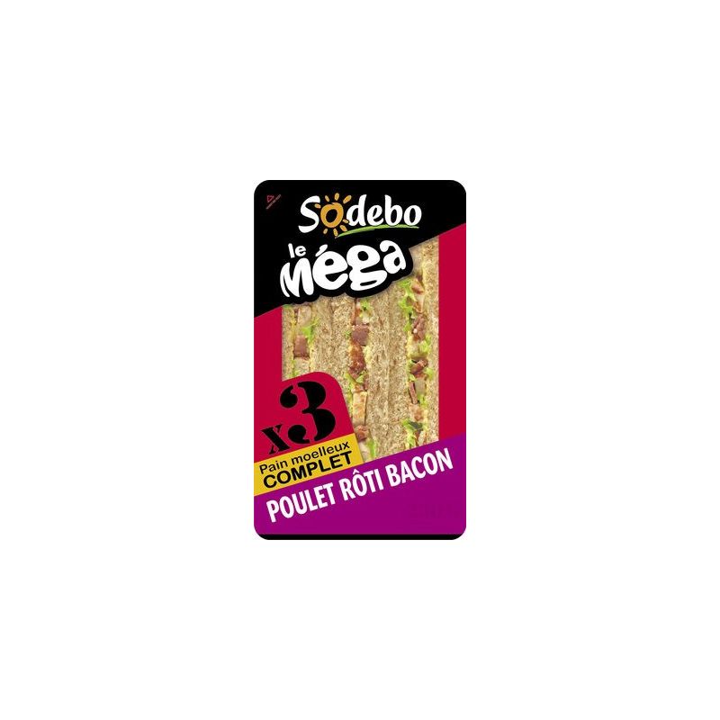 Sodeb'O Sod Sdw Mega Cp Plet Bacon230G