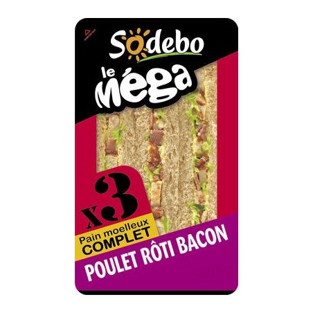 Sodeb'O Sod Sdw Mega Cp Plet Bacon230G