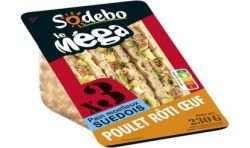 Sodeb'O Sod Sdw Mega Sued Poulet 230G