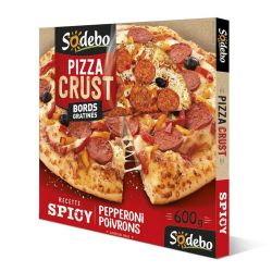Sodeb'O Sod Piz Crusaint Poivr Mozza 600G