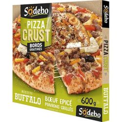 Sodeb'O Sod Pizza C Oeuffalo Boeuf 600G
