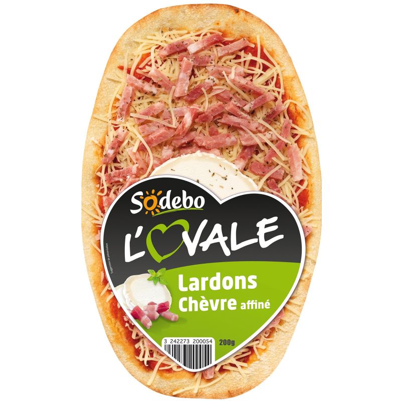 Sodeb'O Sod Pizza O Chevre/Lard 200G