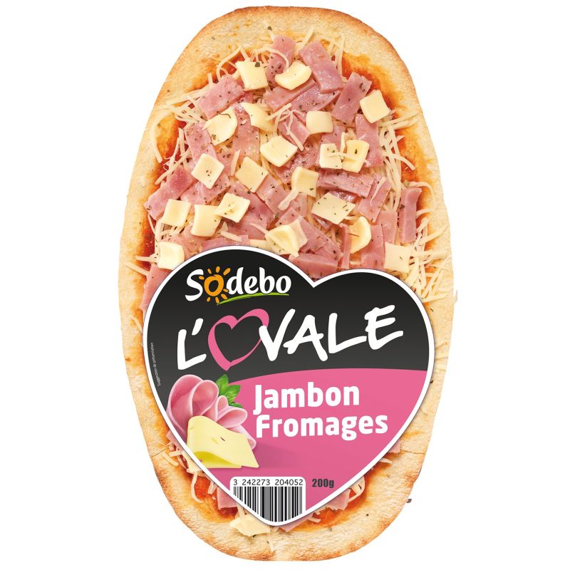 Sodeb'O Sod Pizza Ovale Jamb From 200G