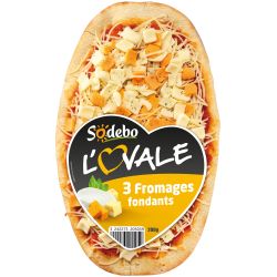 Sodeb'O Sod Pizza Ovale 3 Fromage 200G