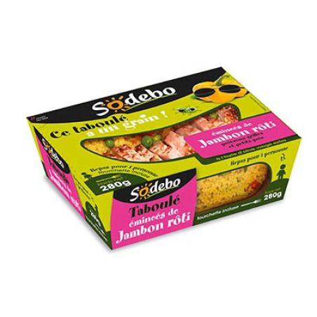 Sodeb'O 280G Taboule Emince Jambon Sodebo