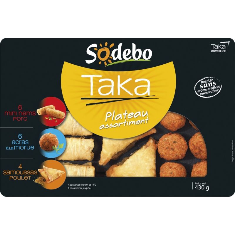 Sodeb'O Sod Assortiment Taka+Sce 430G