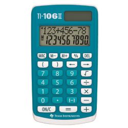 Texas Instruments Calculatrice De Poche Ti-106 Ii Bleue