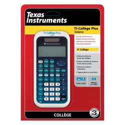 Texas Instruments Calculatrice Scientifique Ticollège Plus Solaire