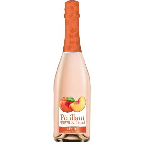 Listel Vin Effervescent Arômatisé À La Pêche 75Cl