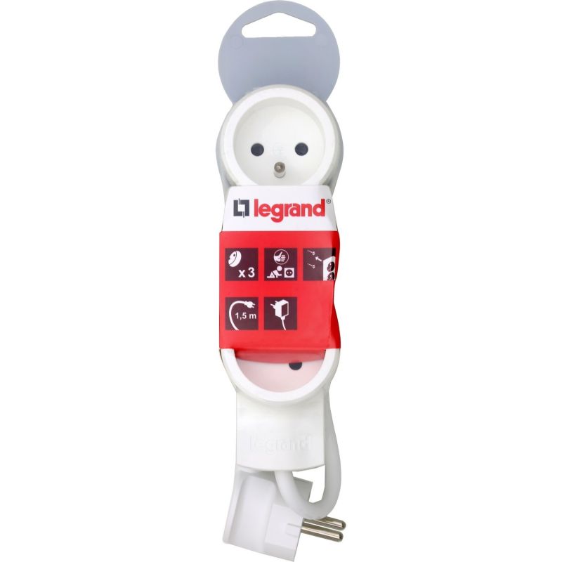 Legrand Bloc 3 Prises Avec Cordon 1,5M