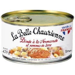 La Belle Chaurienne Dinde À Normande Et Pommes De Terre 420G