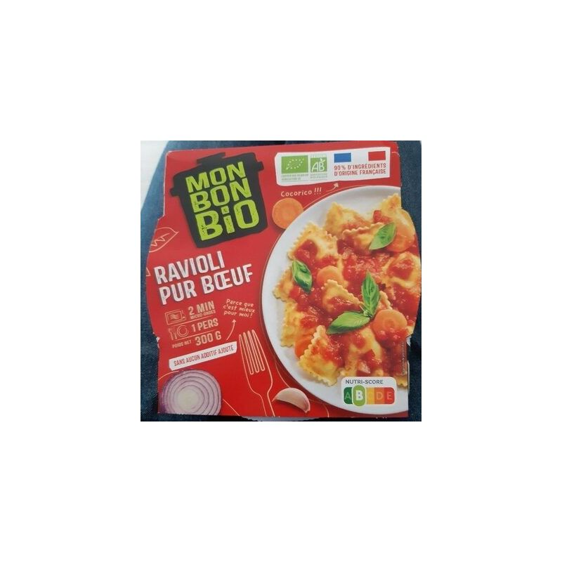 La Belle Chaurienne 300G Ravioli Pur Boeuf Bio Mon Bon