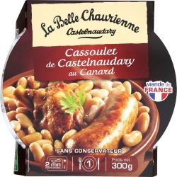 La Belle Chaurienne Plat Cuisiné Cassoulet Au Canard : Barquette De 300G
