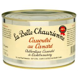La Belle Chaurienne Plat Cuisiné Cassoulet Canard : Boite De 1,580 Kg