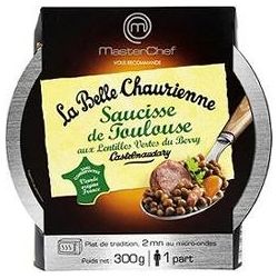 La Belle Chaurienne 300G Saucisse De Toulouse/Lentilles