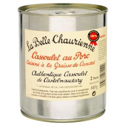 La Belle Chaurienne Plat Cuisiné Cassoulet Au Porc : Boite De 840 G