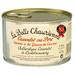 La Belle Chaurienne Plat Cuisiné Cassoulet Au Porc : Boite De 420G