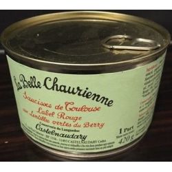 La Belle Chaurienne 420G Saucisses Lentilles Label Rouge