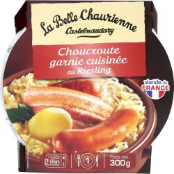 La Belle Chaurienne Plat Cuisiné Choucroute Garnie Au Riesling : Barquette De 300G