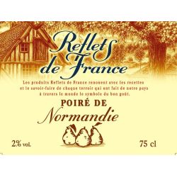 Reflets De France Bouteille 75Cl Poire Normandie