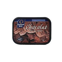 Grand Jury 1L Creme Glacee Chocolat Avec Morceaux 505G