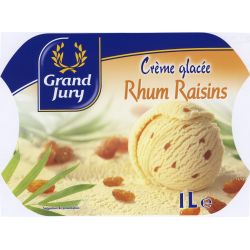Grand Jury 1L Creme Glacee Rhum/Raisins 500G