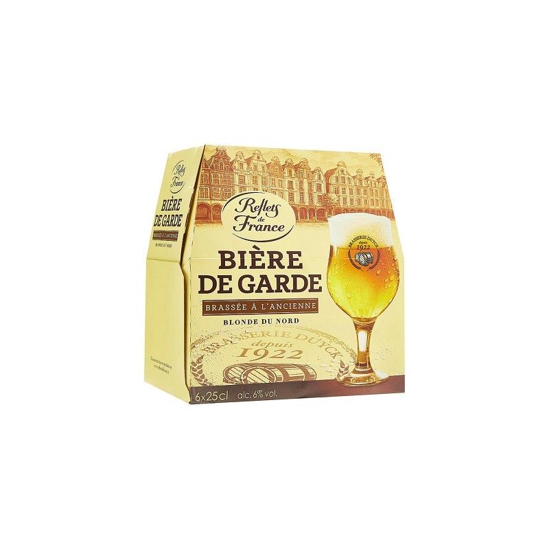 Reflets De France 6X25Cl Bouteille Bière Garde Blonde Du Nord 6° Rdf