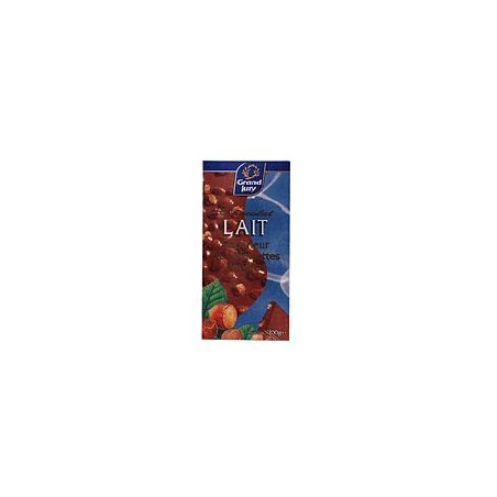 Grand Jury Tablette 200G Chocolat Lait Noisette Entiere