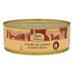Reflets De France 4/4 Confit Canard 2 Cuisses 4 Portions Rdf
