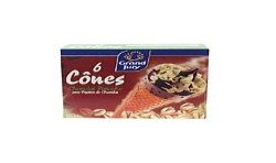 Grand Jury 6X120Ml Cones Chocolat/Pistache