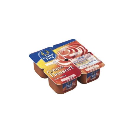 Grand Jury 4X125G Creme Dessert Caramel