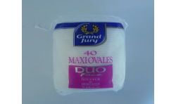 Grand Jury Pq 40 Disques Coton Ovales