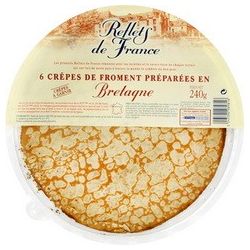 Reflets De France 240G Crêpes Froment Préparées En Bretagne X6 Rdf