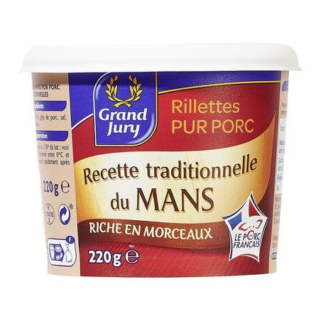 Grand Jury Pot 220G Rillettes