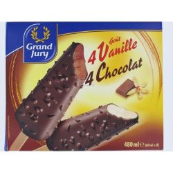Grand Jury 8X60Ml Batonnets Vanille/Chocolat