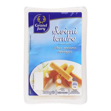 Grand Jury 200G Batonnets Surimi