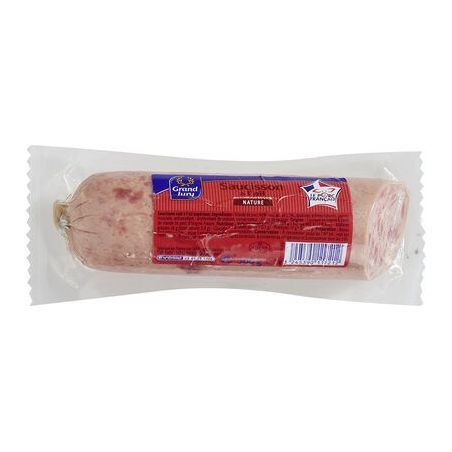 Grand Jury 300G Saucisson Ail Nature Pur Porc