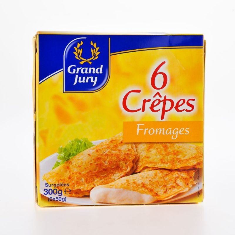 Grand Jury 6X50G Crepes Fromage